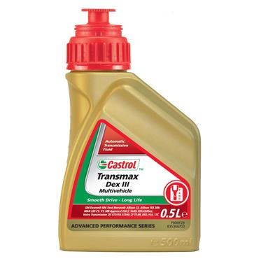 Castrol Transmax Dex III Multivehicle 500ml Getriebeöl ersetzt ATF TQ