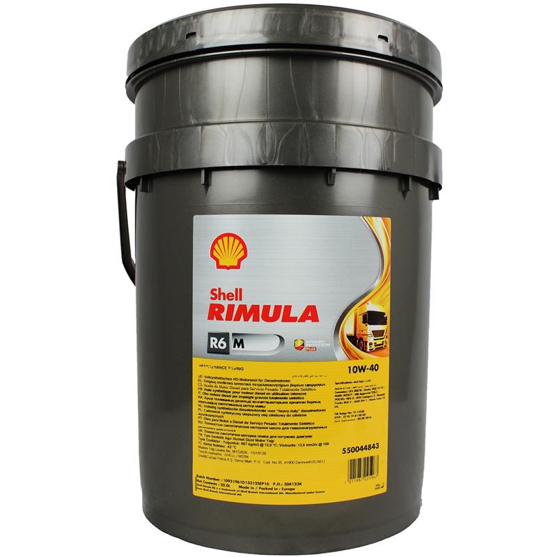 Shell Rimula R6 M 10W-40 20 Liter Kanister (E7/228.5)