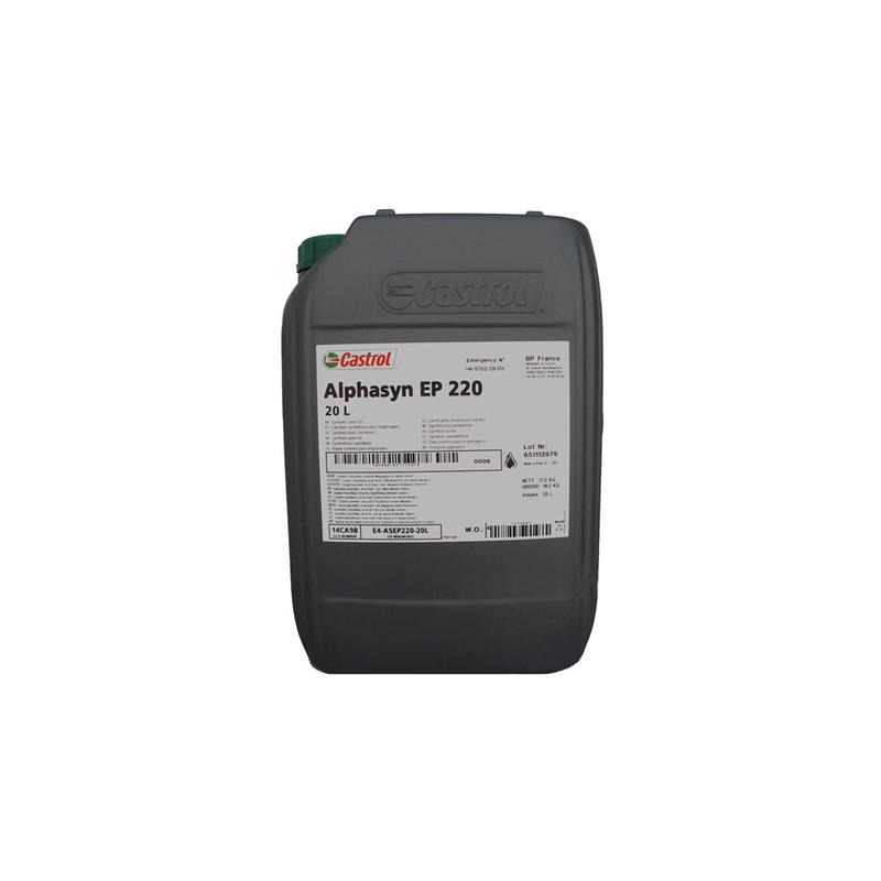 Castrol Alphasyn EP 220 20 Liter Synthetisches Industriegetriebeöl