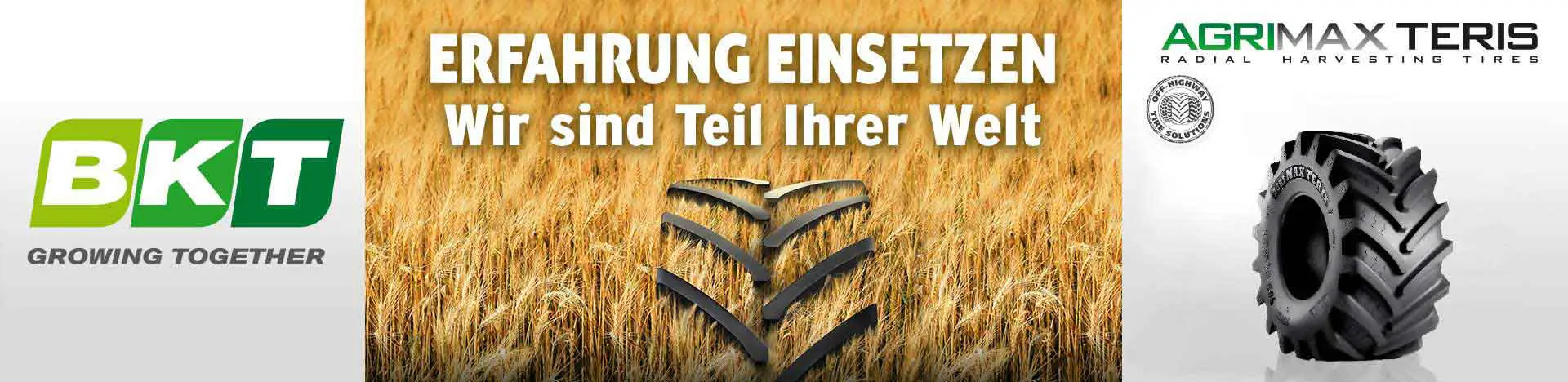 BKT Landwirtschaftsreifen nur bei Kreissler24.de